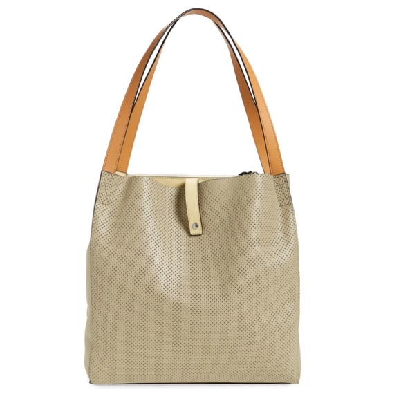 NWOT $595 Rag + Bone Passenger Perforated Leather Laptop / iPad Tote! - Picture 3 of 6